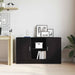 Bufet Stejar Negru 120 x 30,5 x 70 cm Lemn compozit - WALTI WALTI