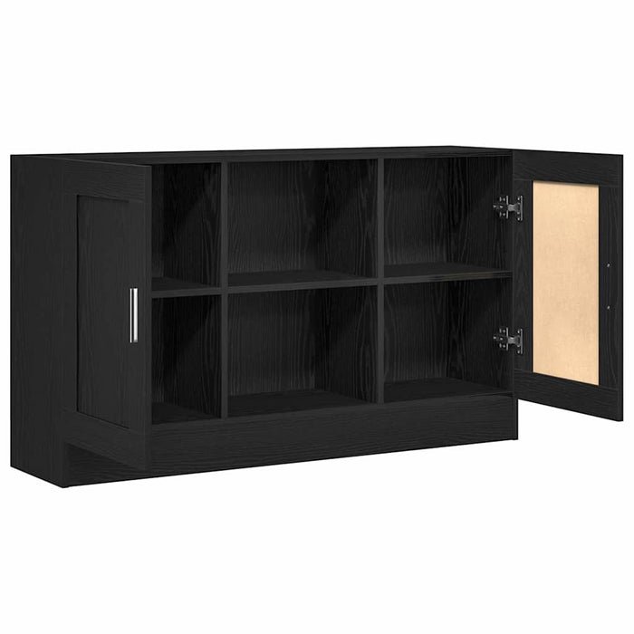 Bufet Stejar Negru 120 x 30,5 x 70 cm Lemn compozit - WALTI WALTI