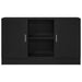 Bufet Stejar Negru 120 x 30,5 x 70 cm Lemn compozit - WALTI WALTI