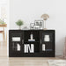 Bufet Stejar Negru 120 x 30,5 x 70 cm Lemn compozit - WALTI WALTI