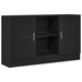 Bufet Stejar Negru 120 x 30,5 x 70 cm Lemn compozit - WALTI WALTI