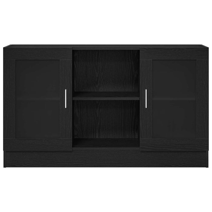 Bufet Stejar Negru 120 x 30,5 x 70 cm Lemn compozit - WALTI WALTI