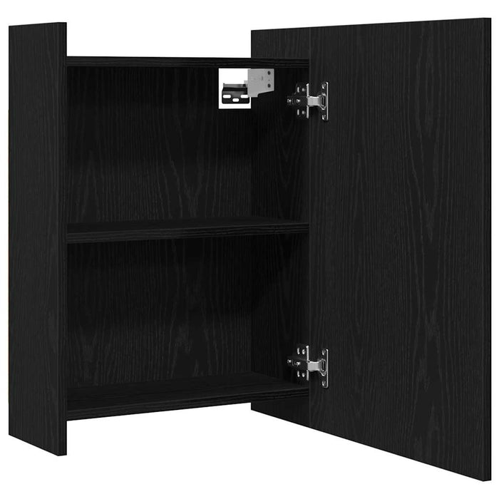 Dulap cu oglindă pentru baie Stejar Negru 62,5 x 20,5 x 64 cm - WALTI WALTI