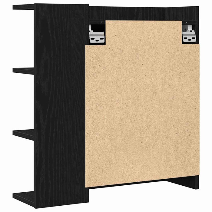 Dulap cu oglindă pentru baie Stejar Negru 62,5 x 20,5 x 64 cm - WALTI WALTI