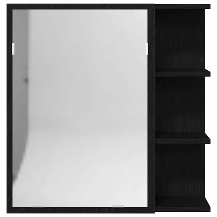 Dulap cu oglindă pentru baie Stejar Negru 62,5 x 20,5 x 64 cm - WALTI WALTI