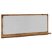 Raft cu Oglindă Lemn vechi 90 x 10,5 x 37 cm Lemn compozit - WALTI WALTI