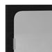 Raft cu Oglindă Stejar Negru 90 x 10,5 x 37 cm Lemn compozit - WALTI WALTI
