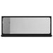 Raft cu Oglindă Stejar Negru 90 x 10,5 x 37 cm Lemn compozit - WALTI WALTI