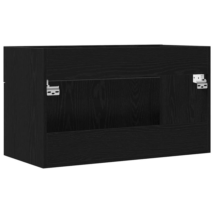 Dulap cu Chiuvetă Stejar Negru 90 x 38.5 x 46 cm Lemn compozit - WALTI WALTI