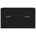 Dulap cu Chiuvetă Stejar Negru 90 x 38.5 x 46 cm Lemn compozit - WALTI WALTI