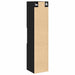 Dulap de Baie Stejar Negru 30 x 30 x 130 cm Lemn compozit - WALTI WALTI