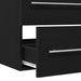 Dulap chiuvetă stejar negru 80x38,5x48 cm lemn prelucrat - WALTI WALTI