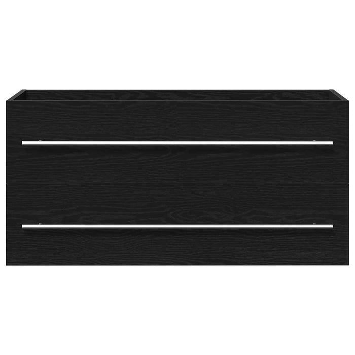 Dulap pentru chiuvetă de baie, stejar negru, 100x38,5x48 cm, lemn prelucrat - WALTI WALTI