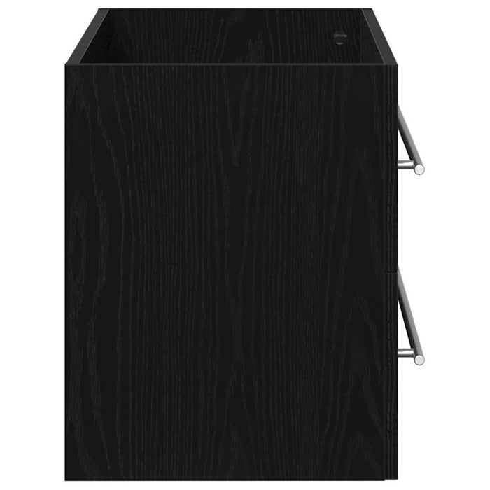 Dulap pentru chiuvetă de baie, stejar negru, 100x38,5x48 cm, lemn prelucrat - WALTI WALTI