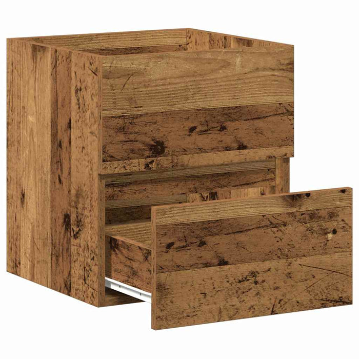 Dulap pentru Chiuveta de Baie Lemn Vechi 41 x 38,5 x 45 cm WALTI