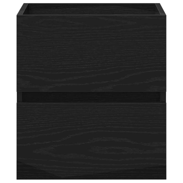 Dulap chiuvetă baie, stejar negru, 41x38,5x45 cm, lemn prelucrat - WALTI WALTI
