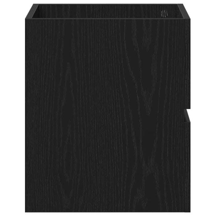 Dulap chiuvetă baie, stejar negru, 41x38,5x45 cm, lemn prelucrat - WALTI WALTI