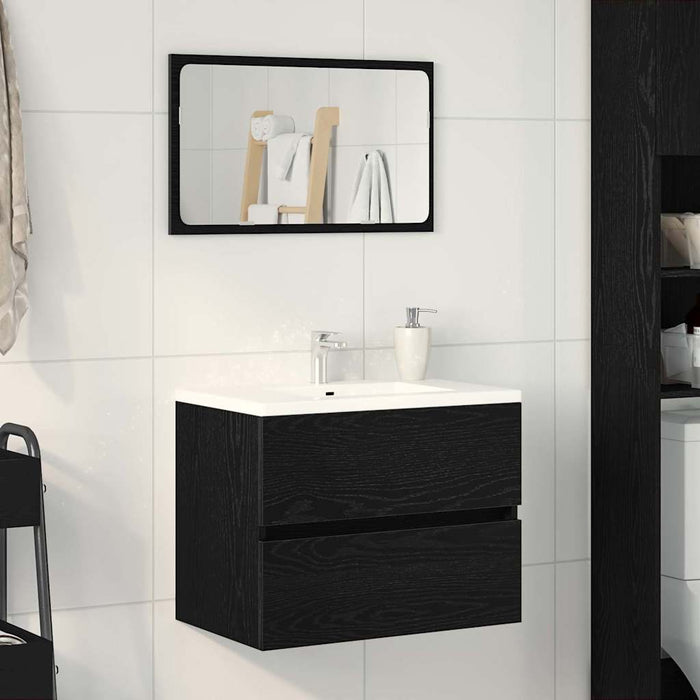 Dulap pentru Chiuveta de Baie Stejar Negru 60 x 38,5 x 45 cm - WALTI WALTI