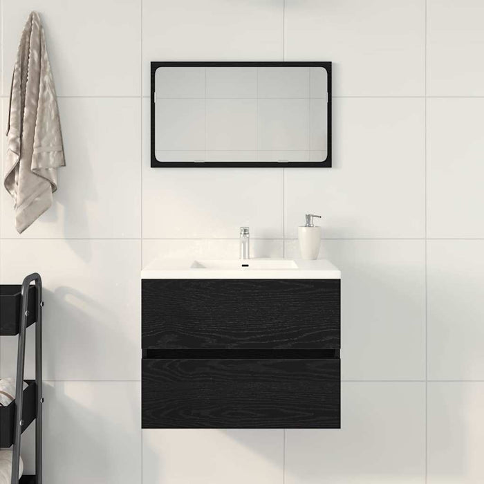 Dulap pentru Chiuveta de Baie Stejar Negru 60 x 38,5 x 45 cm - WALTI WALTI