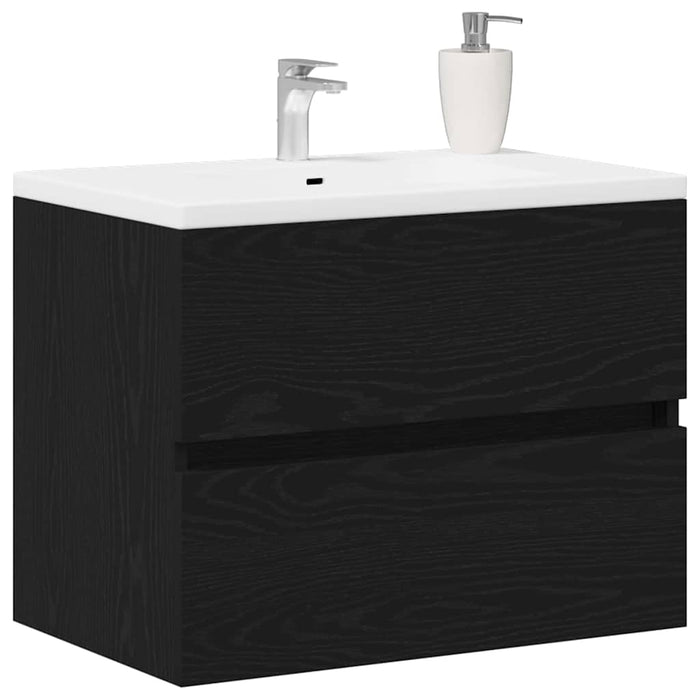 Dulap pentru Chiuveta de Baie Stejar Negru 60 x 38,5 x 45 cm - WALTI WALTI