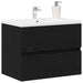 Dulap pentru Chiuveta de Baie Stejar Negru 60 x 38,5 x 45 cm - WALTI WALTI