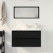 Dulap pentru Chiuveta de Baie Stejar Negru 80 x 38,5 x 45 cm - WALTI WALTI
