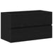 Dulap pentru Chiuveta de Baie Stejar Negru 80 x 38,5 x 45 cm - WALTI WALTI