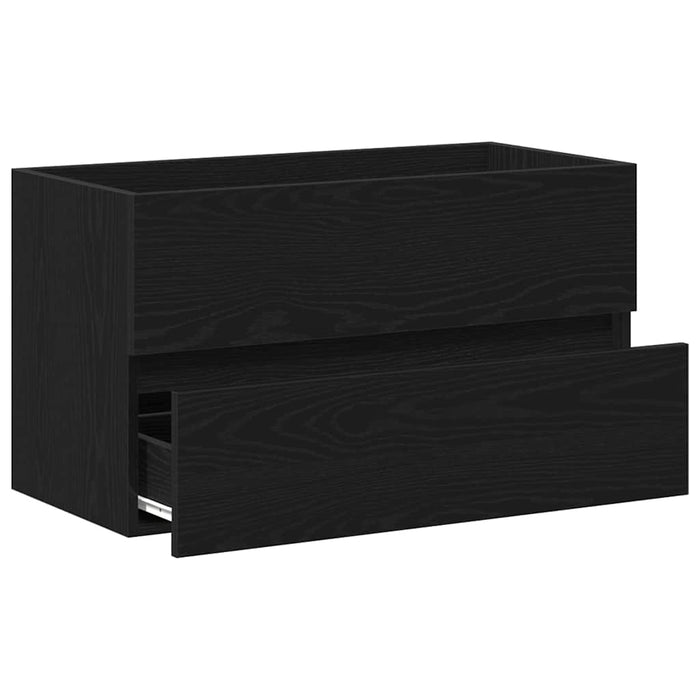 Dulap pentru Chiuveta de Baie Stejar Negru 80 x 38,5 x 45 cm - WALTI WALTI