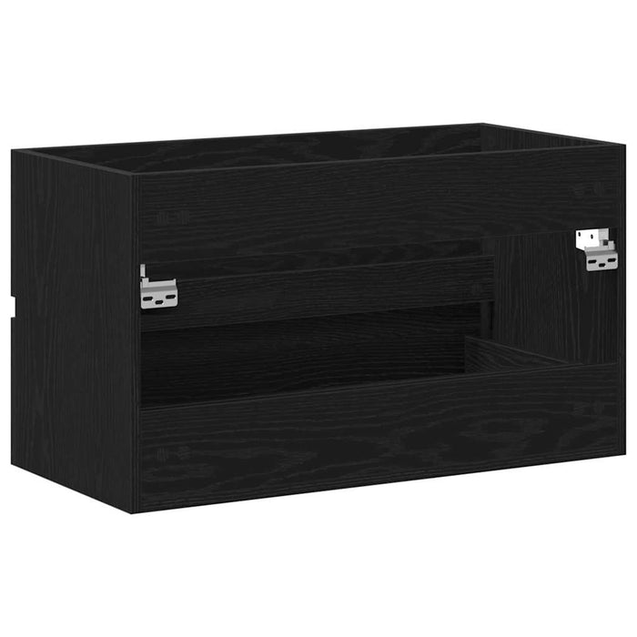 Dulap pentru Chiuveta de Baie Stejar Negru 80 x 38,5 x 45 cm - WALTI WALTI
