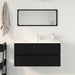 Dulap pentru Chiuveta de Baie Stejar Negru 90 x 38,5 x 45 cm - WALTI WALTI