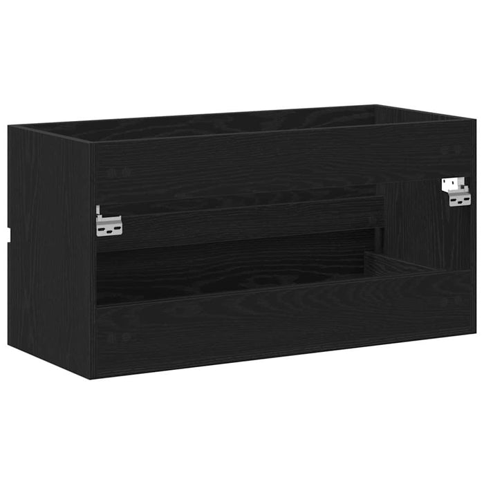 Dulap pentru Chiuveta de Baie Stejar Negru 90 x 38,5 x 45 cm - WALTI WALTI