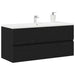 Dulap pentru chiuvetă Stejar negru 100x38,5x45cm Lemn prelucrat - WALTI WALTI
