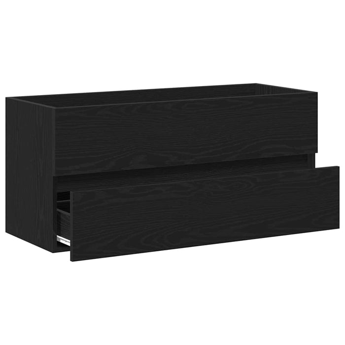 Dulap pentru chiuvetă Stejar negru 100x38,5x45cm Lemn prelucrat - WALTI WALTI