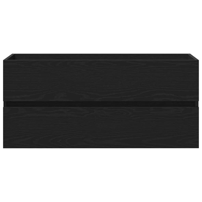 Dulap pentru chiuvetă Stejar negru 100x38,5x45cm Lemn prelucrat - WALTI WALTI