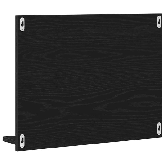 Oglindă de baie Stejar negru 60x10,5x45 cm lemn prelucrat - WALTI WALTI