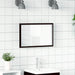 Oglindă de baie cu lumini LED, stejar negru, 60x8,5x37 cm - WALTI WALTI