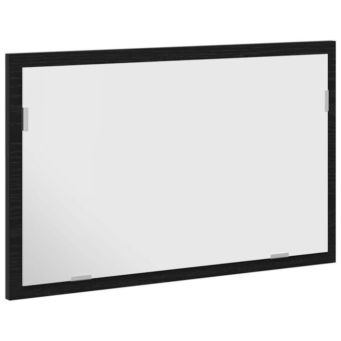 Oglindă de baie cu lumini LED, stejar negru, 60x8,5x37 cm - WALTI WALTI