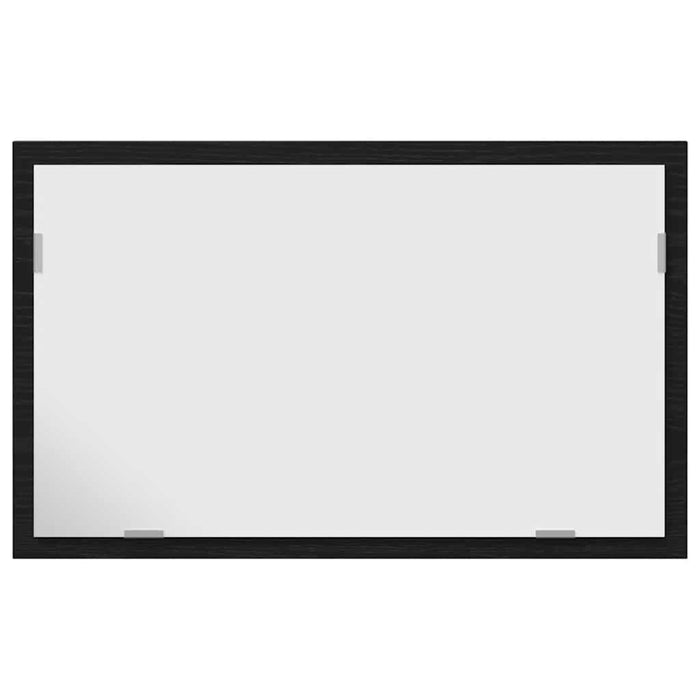 Oglindă de baie cu lumini LED, stejar negru, 60x8,5x37 cm - WALTI WALTI