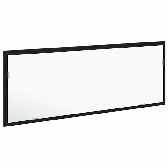 Oglindă de baie cu LED Pe perete Stejar negru 100 x 8.5 x 37 cm - WALTI WALTI