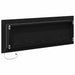 Oglindă de baie cu LED Pe perete Stejar negru 100 x 8.5 x 37 cm - WALTI WALTI