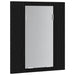 Dulap cu oglindă pentru baie cu LED, stejar negru, 40x12x45 cm, lemn prelucrat - WALTI WALTI