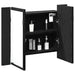 Dulap cu oglindă pentru baie Stejar negru 60 x 12 x 45 cm - WALTI WALTI