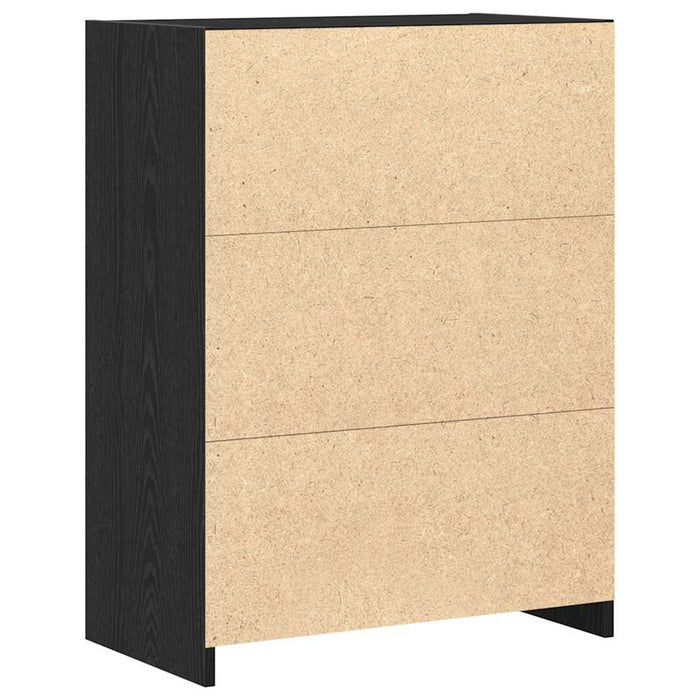 Dulap pentru Baie cu sertar cu ușă Stejar Negru 60 x 33 x 80 cm - WALTI WALTI