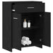 Dulap pentru Baie cu sertar cu ușă Stejar Negru 60 x 33 x 80 cm - WALTI WALTI