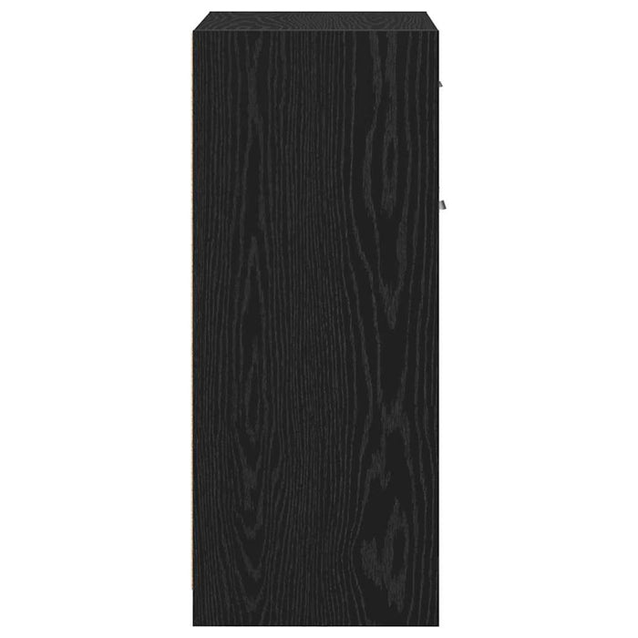 Dulap pentru Baie cu sertar cu ușă Stejar Negru 60 x 33 x 80 cm - WALTI WALTI