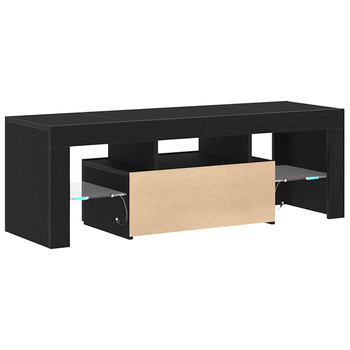 Cabinet TV Stejar Negru 120 x 35 x 40 cm Lemn compozit - WALTI WALTI