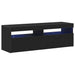 Cabinet TV Stejar Negru 120 x 35 x 40 cm Lemn compozit - WALTI WALTI