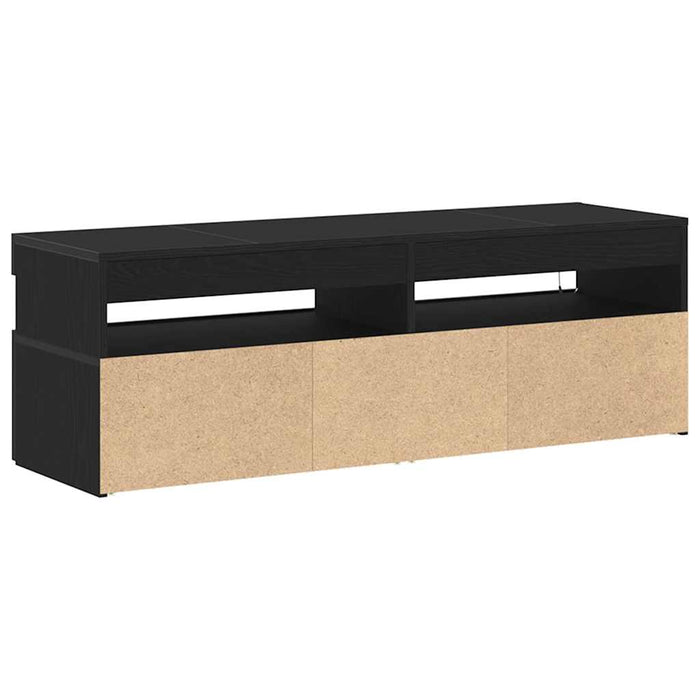 Cabinet TV Stejar Negru 120 x 35 x 40 cm Lemn compozit - WALTI WALTI