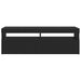Cabinet TV Stejar Negru 120 x 35 x 40 cm Lemn compozit - WALTI WALTI