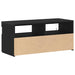 Cabinet TV Stejar Negru 90 x 35 x 40 cm Lemn compozit - WALTI WALTI